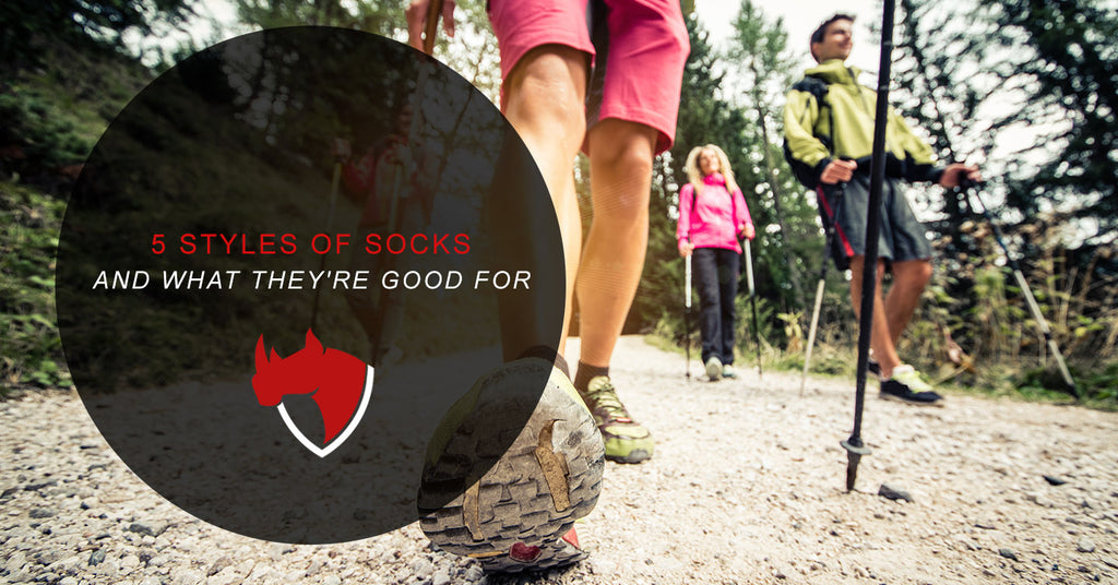 5 Styles of Socks and What They're Good For